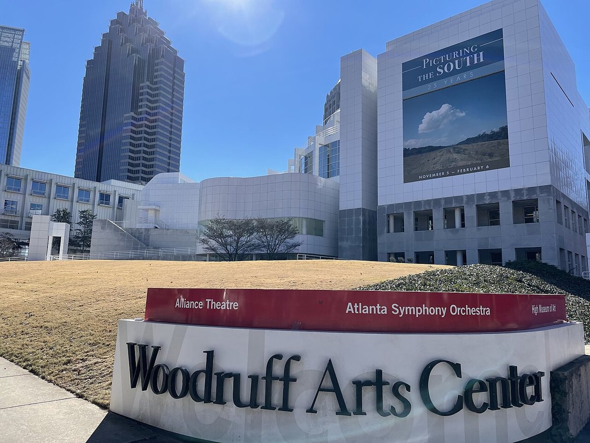 the Woodruff Arts Center in Midtown
